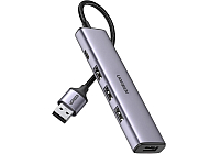 USB-хаб UGREEN CM473-20805 Space Gray (20805)